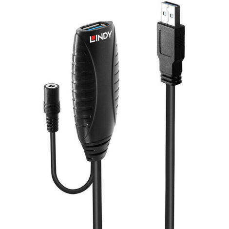 Cable USB LINDY 43156 10 m Negro