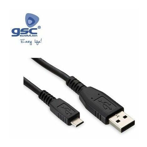 Câble USB mâle vers micro USB mâle 2.0 - 2M GSC 001403686