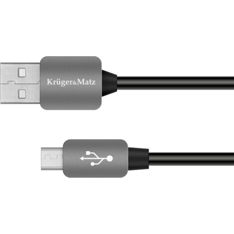 Câble USB - Micro USB 1,8 m Kruger&Matz KM0331