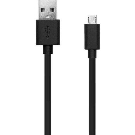 Myway cable USB-Lightning/Tipo C/Micro usb 2.1A 1m negro