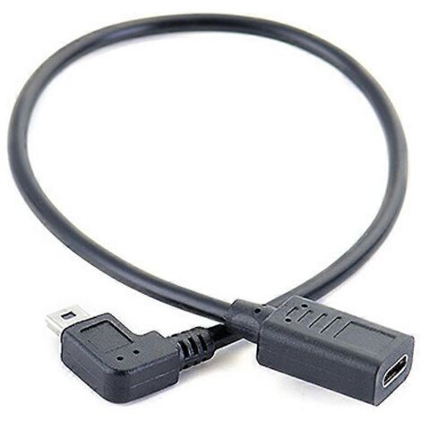 Câble USB Mini vers USB pour Charge Rapide et Transfert de Données - Compatible MP3, MP4, DVR Voiture, GPS