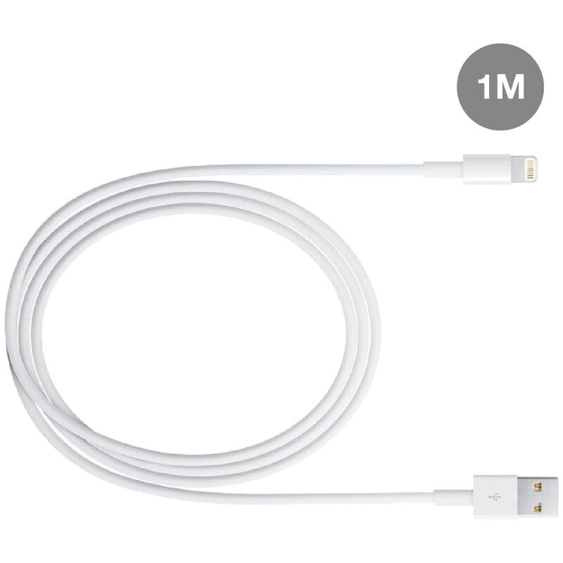 

Cable USB para iPhone 5/5s/6/6s/7 - 1M
