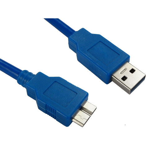 Câble USB RS PRO, Micro USB B mâle vers USB-A 3.0 mâle, 2m ( Prix pour 1 )