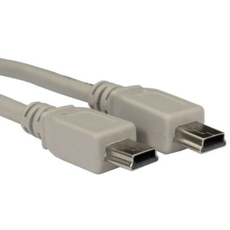 Câble USB RS PRO, Mini A vers Mini A, 1m ( Prix pour Paquet de 5 )