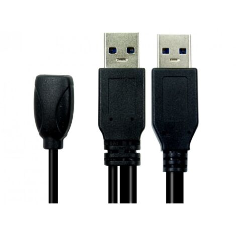 Câble USB RS PRO USB A vers USB A, 10m ( Prix pour 1 )