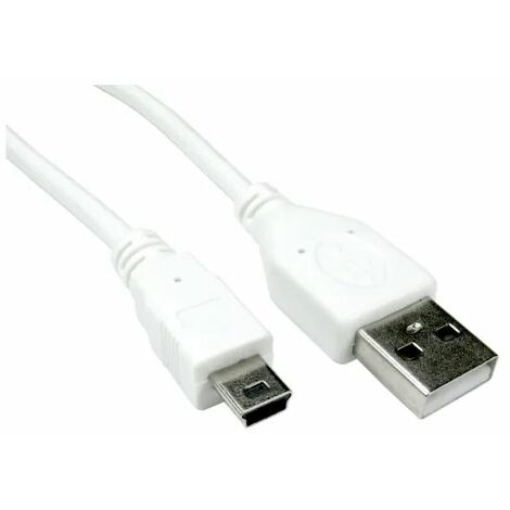 Câble USB RS PRO, USB A vers USB A, Blanc, 3m ( Prix pour 1 )