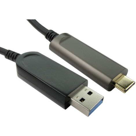 Câble USB RS PRO USB A vers USB C, 10m, Noir ( Prix pour 1 )