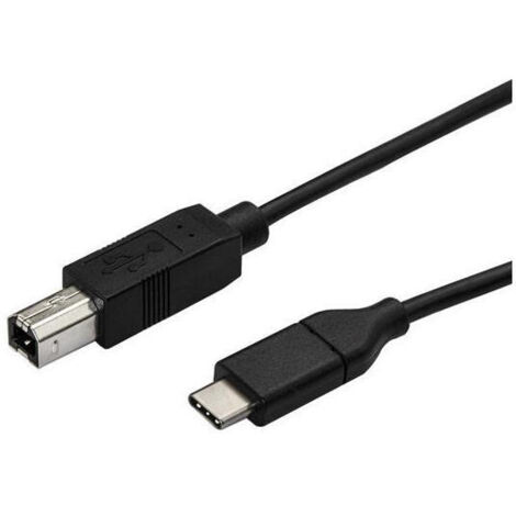 Cable USB Startech USB2CB3M Negro
