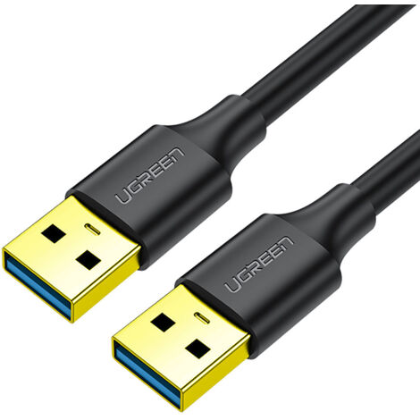 Cable USB - USB 3.2 de 3 m, color negro