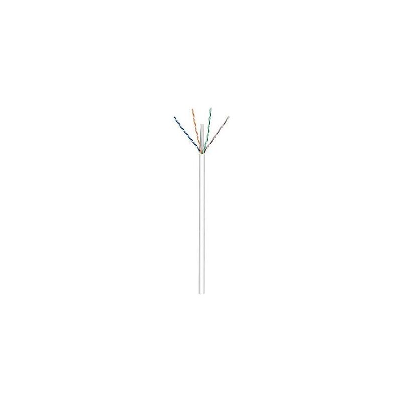 

Cable UTP Cat6 Rigido CCA BLANCO (100m)