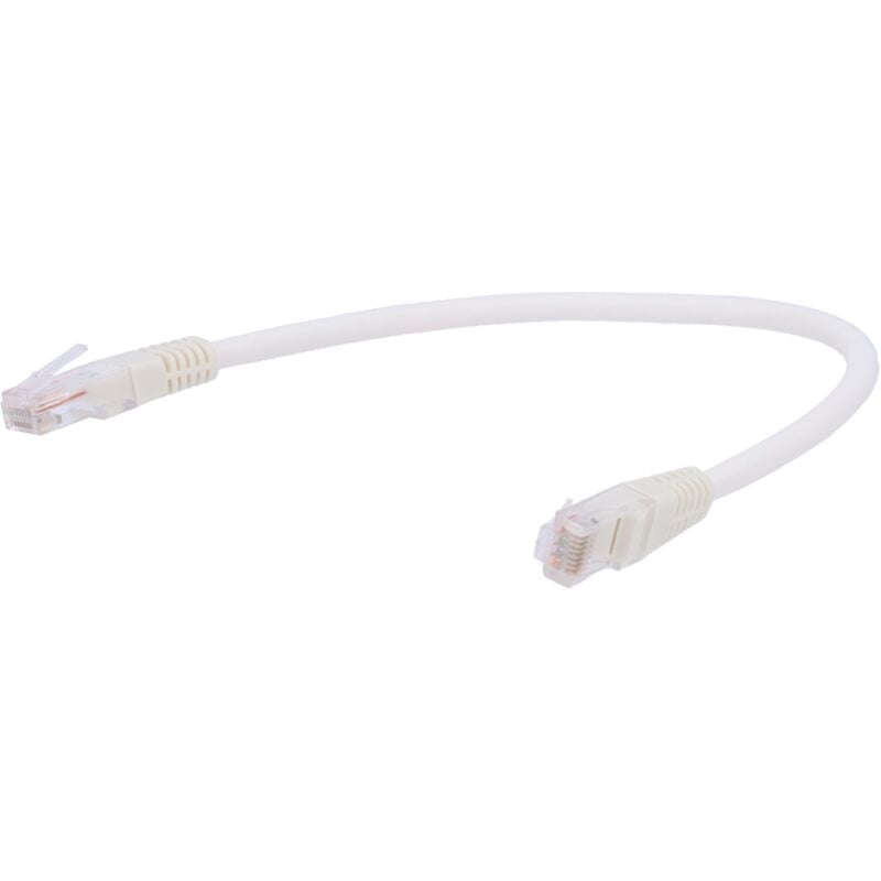 Safire - Câble utp Catégorie 6A - Conducteur ofc, pureté 99.9% cuivre - Ethernet - Connecteurs RJ45 - 0.3 m
