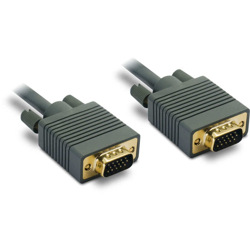 

495221 - Cable VGA Macho / VGA Macho - 1.8mts, negro - Metronic