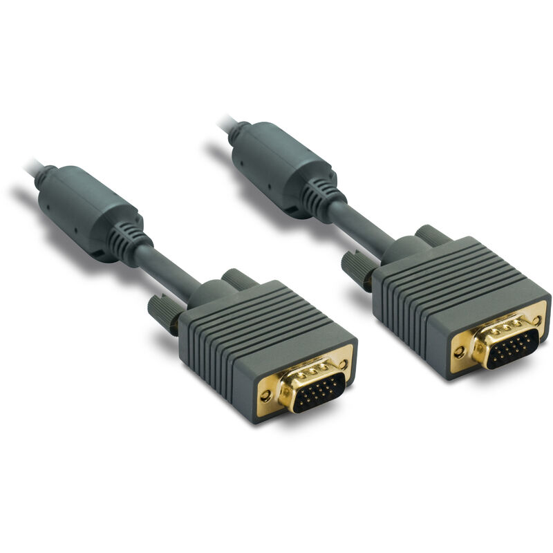 

495220 - Cable VGA Macho / VGA Macho - 3mts, negro - Metronic