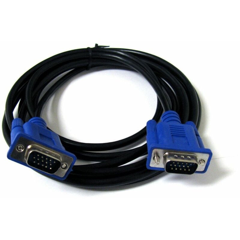 

Satkit - CABLE VGA ORDENADOR / MONITOR / TFT / PROYECTOR 3 METROS - VGA MACHO A MACHO