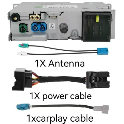 Câble vidéo pour écran compatible avec Peugeot 408, 308, 2008, C5, C4L, C3XR, compatible avec autoradio MRN et système RCC deng ALOVEZ