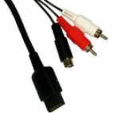 CABLE VIDEO PS2 / PS3 CON SALIDA AUDIO + VIDEO Y SUPER VIDEO (S-VIDEO + AV CABLE)  PLAYSTATION 2 / 3