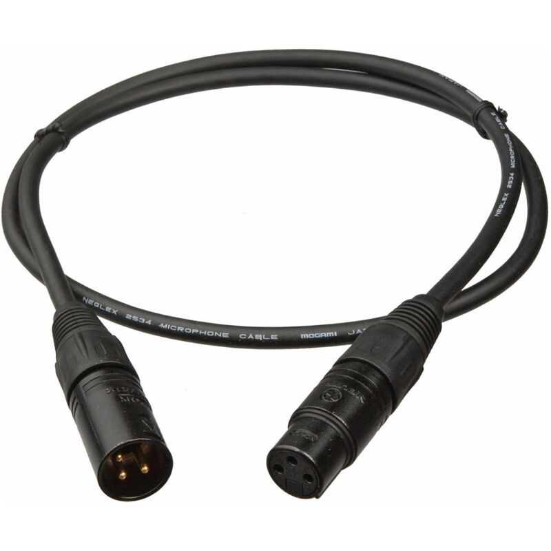 

Cable XLR Canon para Consola DMX Negro - Negro