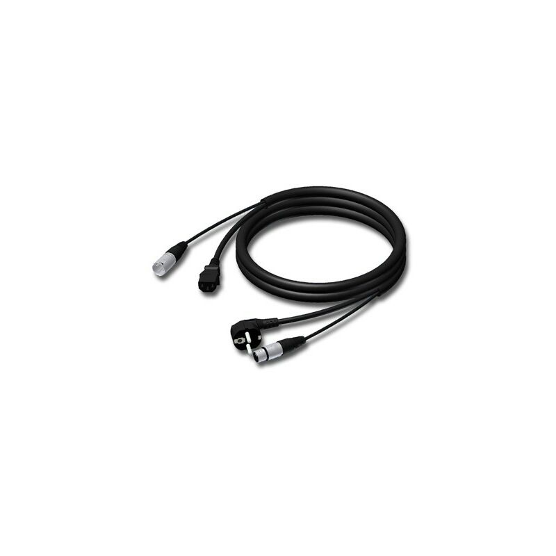 

Cable XLR Macho A XLR Hembra Con Schuko 10mts