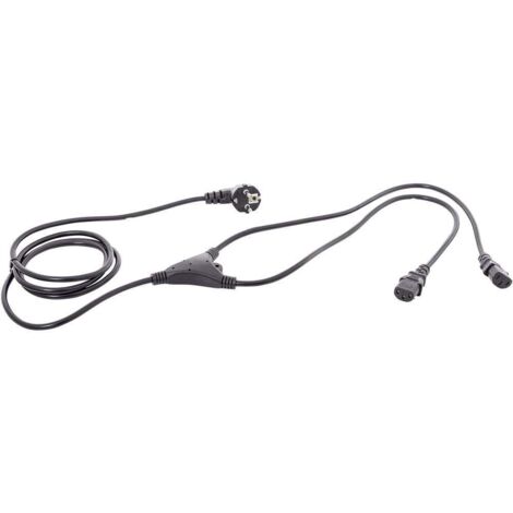 Câble Y pour appareils IEC HAWA 1008274 noir 2.35 m W279841