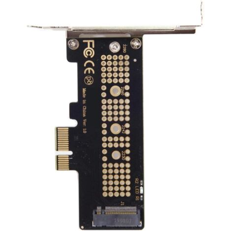 Cablecc PCI Express PCI-E 3.0 x4 to M.2 NGFF M-Key SSD Nvme AHCI PCI Express Adapter Card