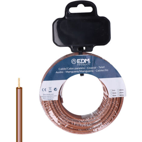 Cablecillo h07z1-k 6 mm² marrón 15 m