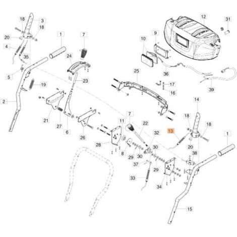 Câble
Dans la limite des stocks disponibles, câble d'origine EMAK ZM000126
