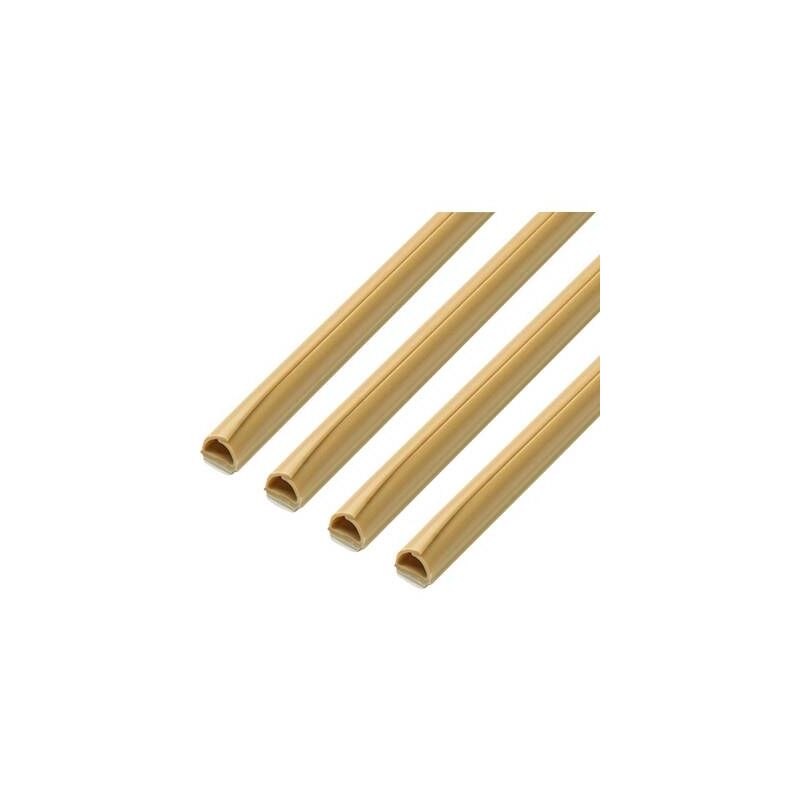 Goulotte de câble Cablefix 160695 160695 (l x l x h) 7 x 7 x 1000 mm 1 pc(s) beige