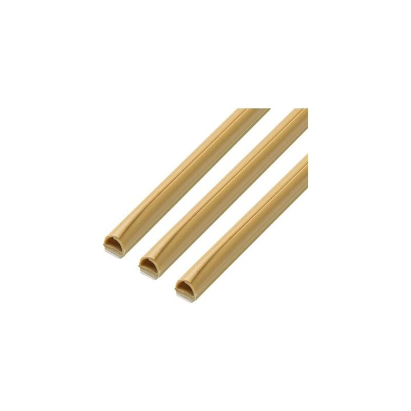 Goulotte de câble cablefix 160698 160698 (l x l x h) 10 x 10 x 1000 mm 1 pc(s) beige