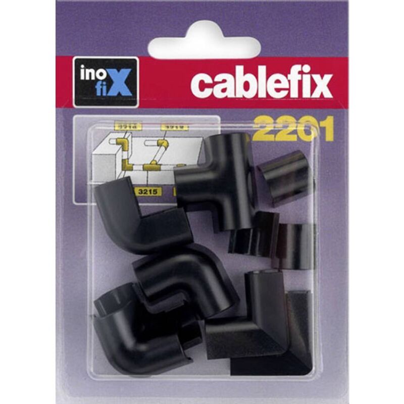 Inofix Cablefix 3210schwarz Canalina Passacavi Collegamento Canalin...