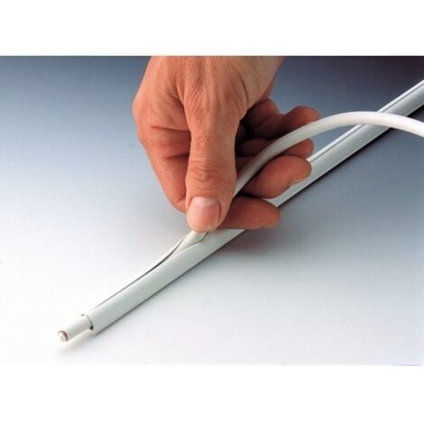 Cablefix adhesivo 8x7mm Inofix Beige 4 metros 2201