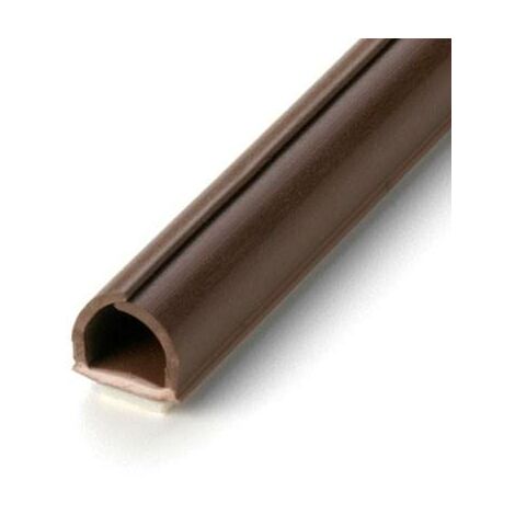 Cablefix adhesivo 8x7mm Inofix Marr�n 4 metros 2201