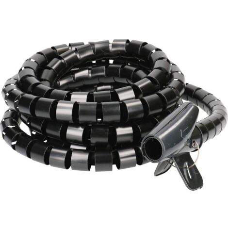 Cablehome 128536 Tuyau en spirale noir plastique 1 pc(s)