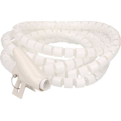 Cablehome Tubo per cavi bianco 3 metri 25 mm