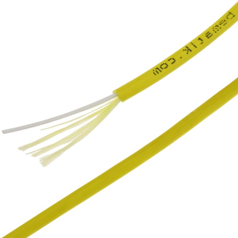 Bobina in fibra ottica monomodale 9/125 con un