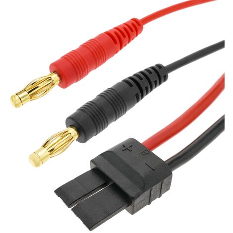 CableMarkt - Cable con conectores TRAXXAS macho a HXT Banana de 4 mm macho para baterías 30 cm