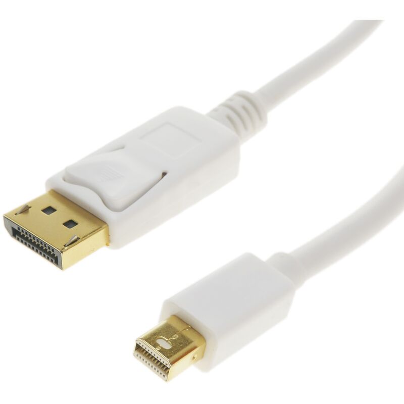 Image of Cablemarkt - Cavo adattatore con connettore maschio mini DisplayPort a connettore maschio DisplayPort 1 m