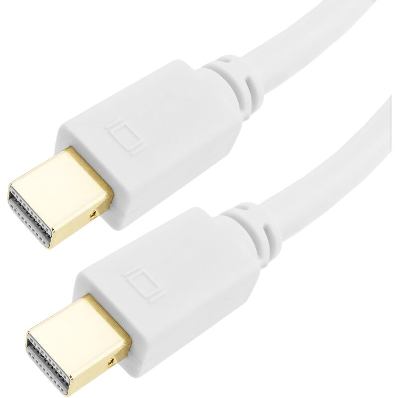 Image of Cablemarkt - Cavo adattatore con connettore maschio mini DisplayPort a connettore maschio mini DisplayPort 1080p Full-HD 1 m