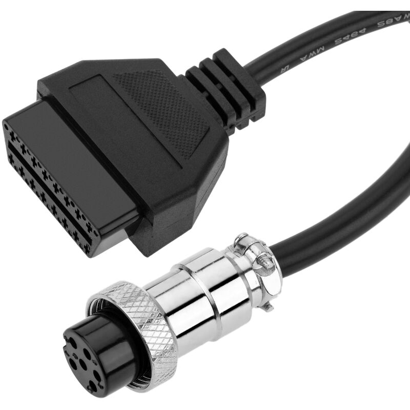 Image of Cavo adattatore OBD2 a 6 pin compatibile con Piaggio - Cablemarkt
