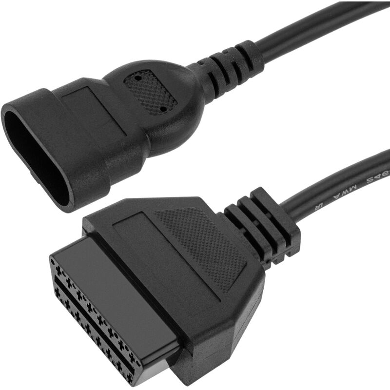 Image of Cablemarkt - Cavo adattatore OBD2 per auto a 3 pin compatibile con fiat
