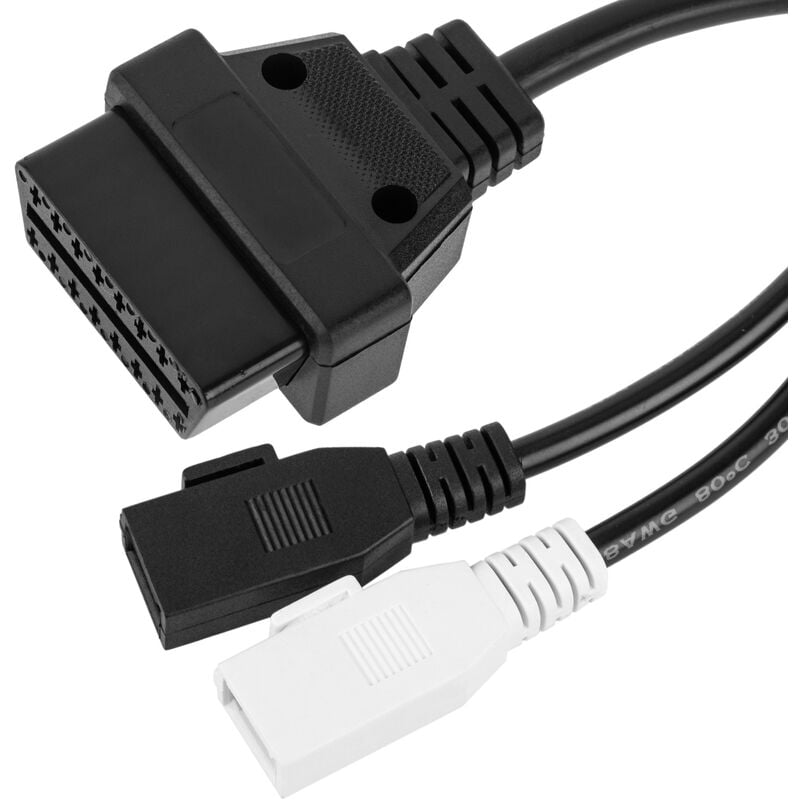 Image of Cavo adattatore per auto OBD2 2+2 pin compatibile con Audi - Cablemarkt