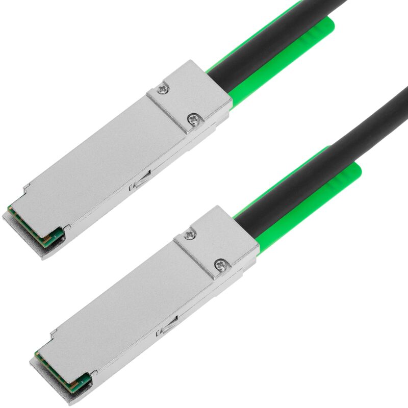 Image of Cablemarkt - Cavo con 2 connettori qsfp+ sff - 8436 da 56 Gb da 2 m