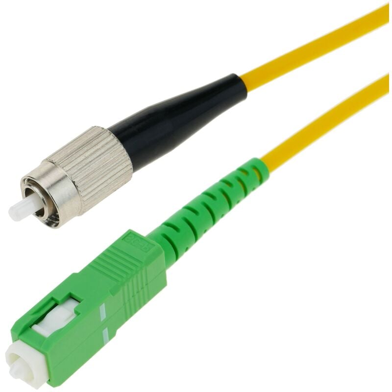 Image of Cavo in Fibra Ottica fc/pc - sc/apc Monomodale Simplex OS2 9/125 µm 5 m - Cablemarkt