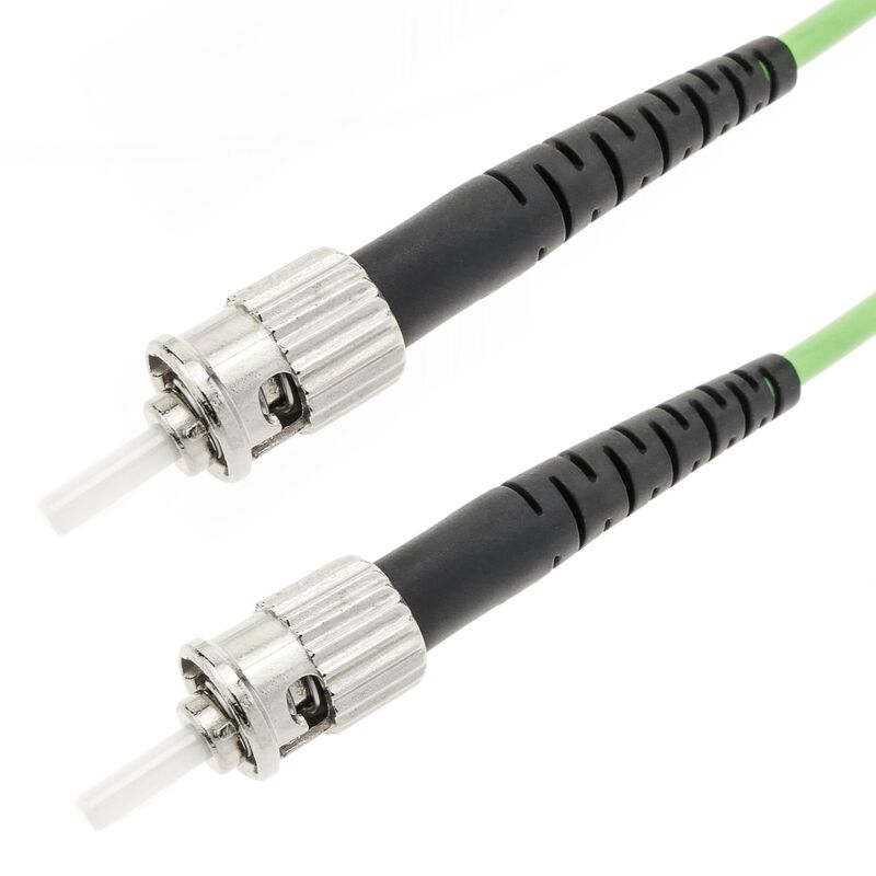 Image of Cablemarkt - Cavo in fibra ottica multimodale Simplex OM5 50µm/125µm st/pc - st/pc 100Gb di 10 m