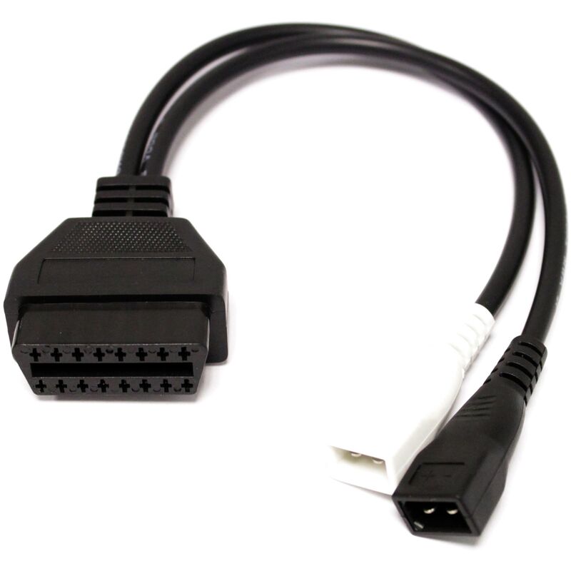 Image of CableMarkt - Cavo adattatore da OBD2 a 2 pin + 2 pin compatibile con Audi