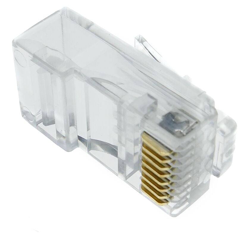 Image of Cablemarkt - Connettore utp da crimpare al cavo Cat.6 RJ45 maschio 100 unità