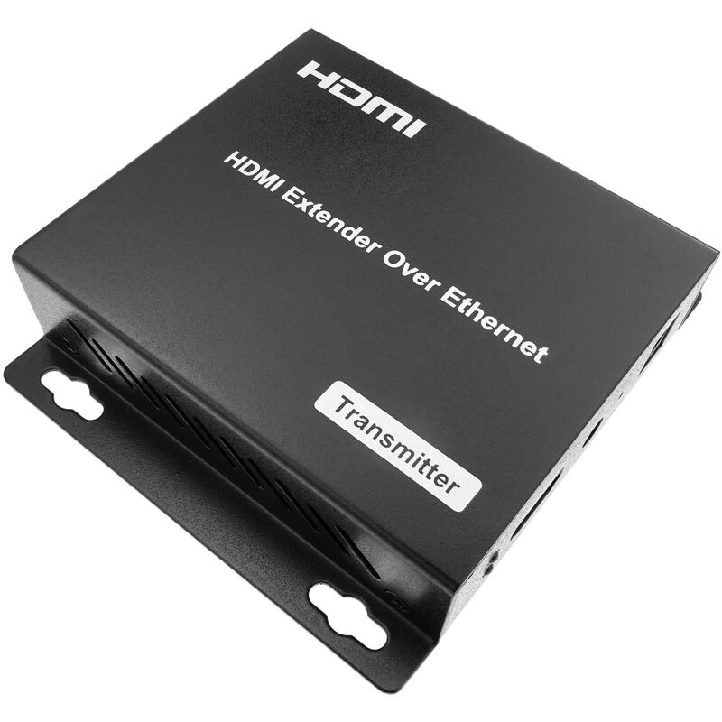 Image of Cablemarkt - Extender hdmi con connessioni multiple FullHD 1080p tramite cavo Ethernet Cat.5e/6 120 metri. Modulo trasmettitore.