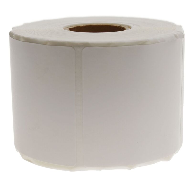 Image of Cablemarkt - Rotolo 600 etichette adesive a trasferimento termico 50,8x50,8 mm conf. 50