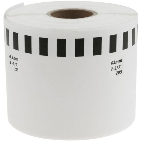 CableMarkt - Etichette adesive bianche A4 per stampante 63,5 x 33