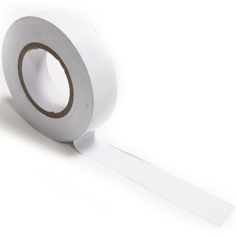 Image of Striscia isolante adesiva bianca 0,15x19mm lunga 20m - Cablemarkt