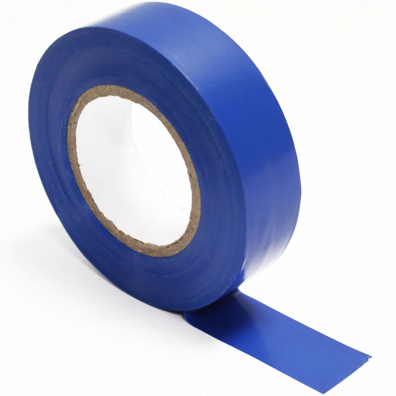 Image of Striscia isolante adesiva blu 0,15x19mm lunga 20m - Cablemarkt